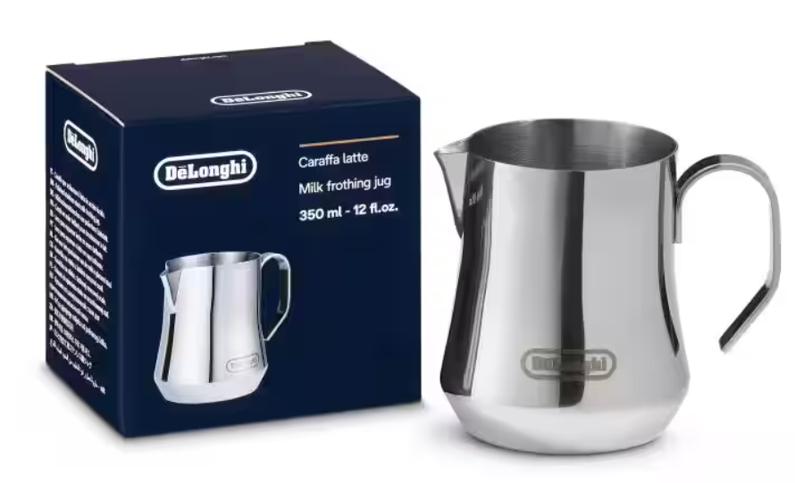 DELONGHI Pichet à Lait Inox - 350ml