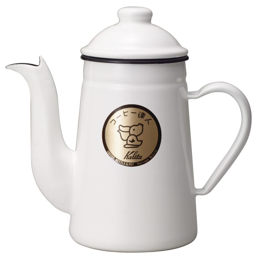Bouilloire bec de cygne - Tatsujin Pelican - Blanc - KALITA 