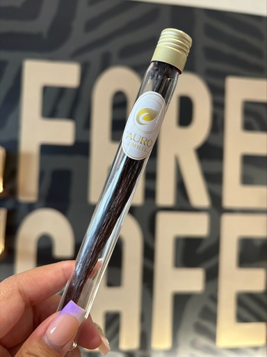 Vanille Tube en verre - 'AURO TAHITI