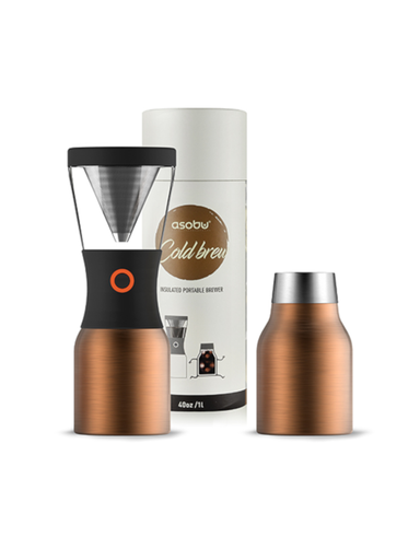 [ASOBU_KB900_C] Cafetière Autonome - Cold Brew Coffee - Cuivre - ASOBU