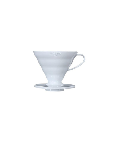 [HARIO_VDC-02-W] Dripper - V60 céramique - Blanc - HARIO