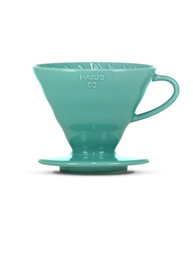 [HARIO_VDC-02-TQ-U] Dripper - V60 céramique - Turquoise - HARIO