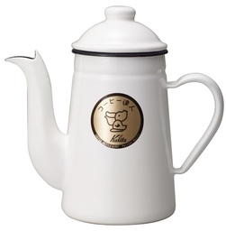[KALITA_52125] Bouilloire bec de cygne - Tatsujin Pelican - Blanc - KALITA 
